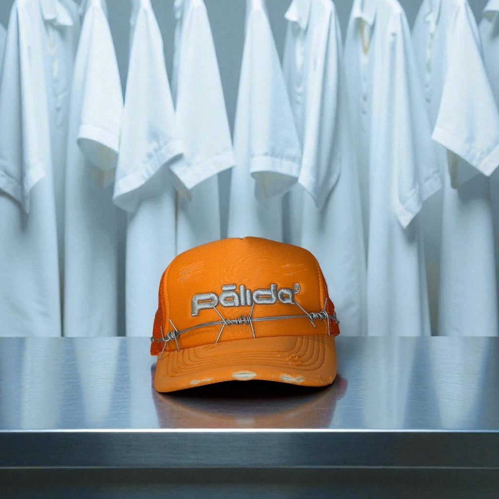 *100% Original* Pálida Studios x Culto Trucker Hat -Sweet Orange - Las de La Lagunilla 100% Originales